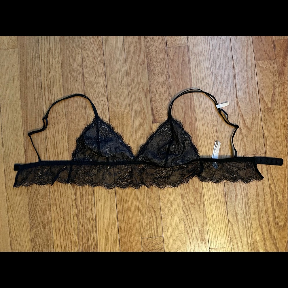Gap Love black lace bra small